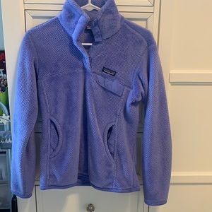 Purple Patagonia fleece